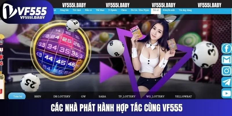 Các nhà phát hành hợp tác cùng VF555