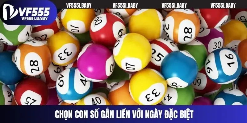 Chọn con số gắn liền với ngày đặc biệt